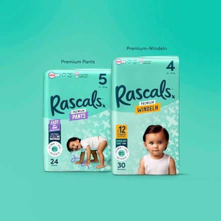 Windeln Premium Gr. 6 (15-20 kg) Rascals