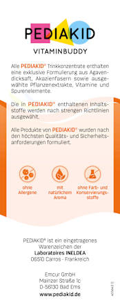 Vitaminbuddy 17 Vitamine & Spurenelemente PEDIAKID