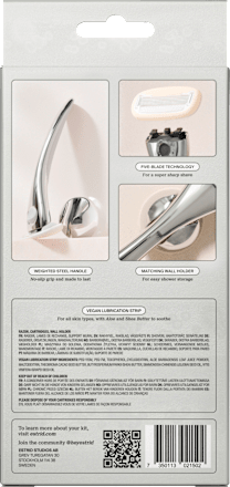 Rasierer, chrome Starterset Estrid