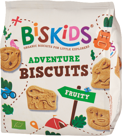 Detské celozrnné ovocné sušienky BisKids