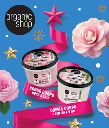 Set regalo scrub e crema corpo organic shop