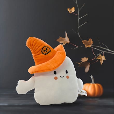 Plüschgeist, weiß-orange Dekorieren & Einrichten