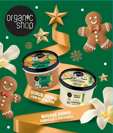 Set regalo scrub e mousse corpo organic shop