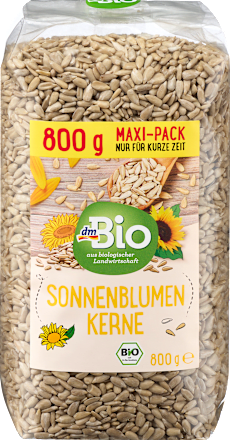 bio slunečnicová semínka loupaná, Maxi Pack dmBio