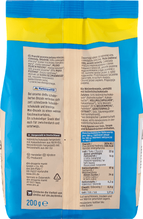 Brezeln, schokoliert in Vollmilchschokolade dmBio