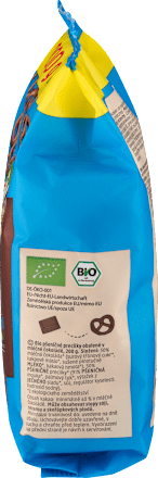 Brezeln, schokoliert in Vollmilchschokolade dmBio