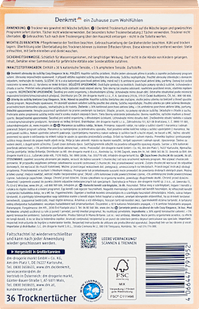 Șervețele pentru uscător Denkmit