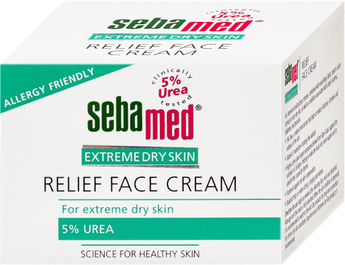 zklidňující denní pleťový krém Urea 5 % sebamed