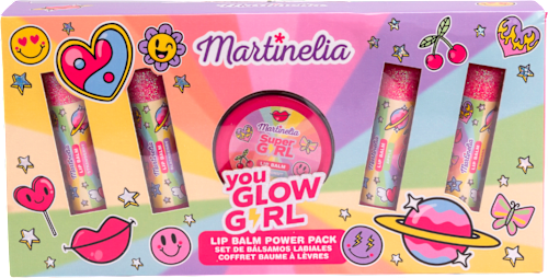 sada balzámů na rty Super Girl Martinelia