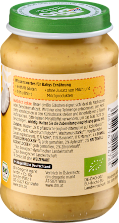 Musli cu măr banannă&mango 6+ dmBio