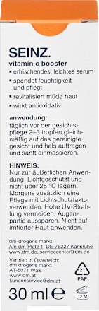 C-vitamin booster szérum SEINZ.