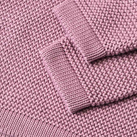 Pullover aus Strick mit Raglan-Ärmeln, lila, Gr. 116 ALANA