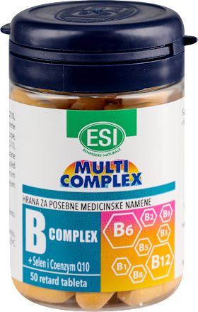 MULTI COMPLEX B COMPLEX + Selen i Coenzym Q10 tablete - dodatak ishrani ESI