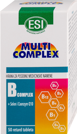 MULTI COMPLEX B COMPLEX + Selen i Coenzym Q10 tablete - dodatak ishrani ESI