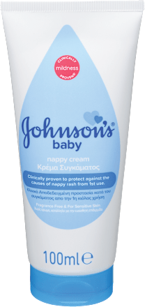 Krema za nego občutljive kože v predelu plenic Johnson's baby