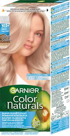 Farba na vlasy - 102 mrazivá strieborná GARNIER Color naturals