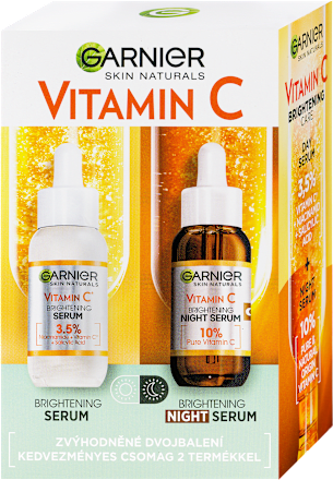 Rozjasňujúce denné a nočné pleťové sérum Vitamin C GARNIER SKIN NATURALS