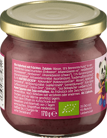 Zobena kaša s voćem dmBio