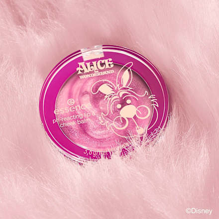 Lippen & Wangenfarbe Disney Alice In Wonderland PH-Reacting Lip & Cheek Balm 01 Team Fun essence