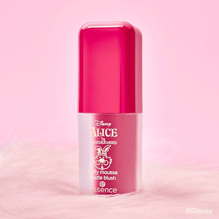 Blush Disney Alice In Wonderland Fluffy Mousse Matte 02 So Paw-Dorable  essence