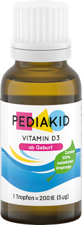 Vitamin D3 200 I.E. Tropfen PEDIAKID