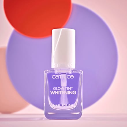 Лак за нокти Glow Tint Whitening - Nr. 020 Bye Bye Yellow CATRICE