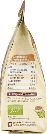 Waffel Würfel Haselnuss dmBio