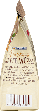 Waffel Würfel Haselnuss dmBio