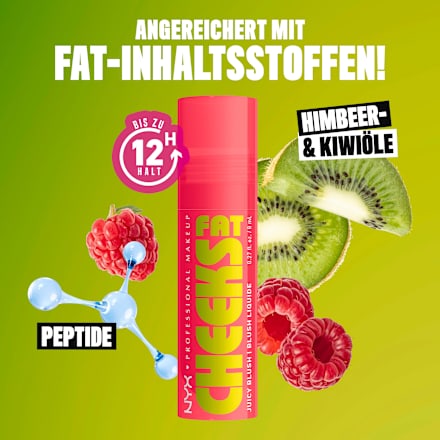 Lícenka Fat Cheeks Bouncin' Berry - 06 NYX PROFESSIONAL MAKEUP