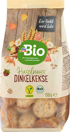 Haselnuss Dinkelkekse dmBio
