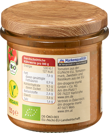 Namaz od paradajza i bosiljka dmBio