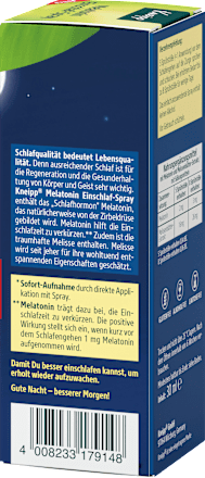 Melatonin Einschlafspray Kneipp