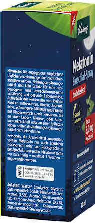 Melatonin Einschlafspray Kneipp