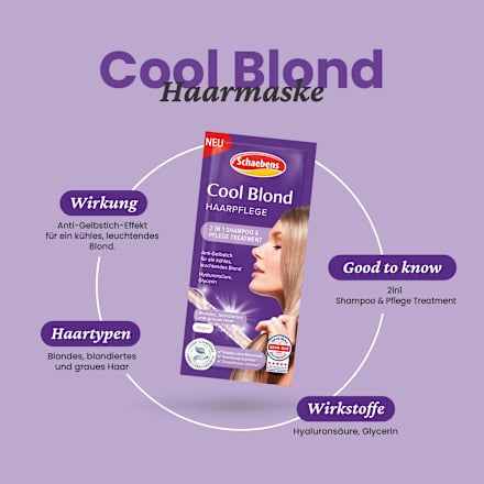 Haarmaske Cool Blond Schaebens