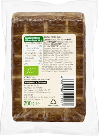 Tofu – badem i lješnjak dmBio