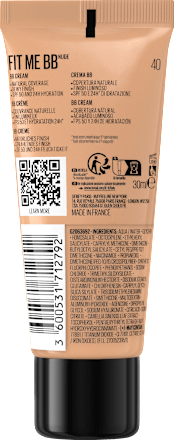 BB Cream Fit me Nude 40 MAYBELLINE NEW YORK