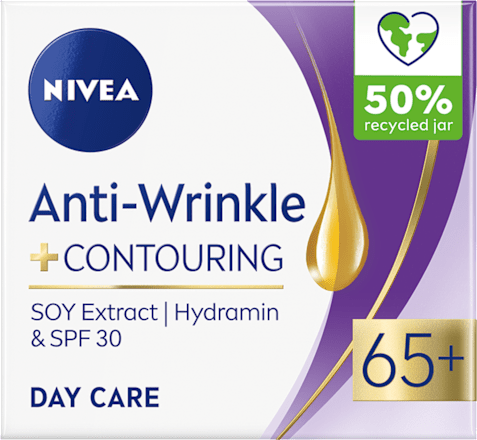 Dnevna krema proti gubam za izboljšanje kontur 65+ NIVEA
