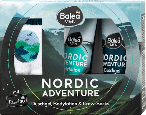 Darilni set NORDIC ADVENTURE, 3-delni Balea MEN