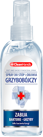 Spray grzybobójczy do stóp i obuwia CleanHands