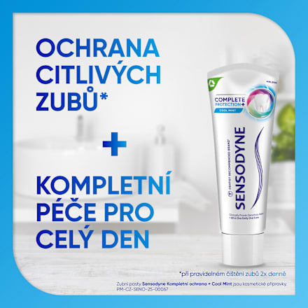zubní pasta Complete Protection + Cool Mint Sensodyne