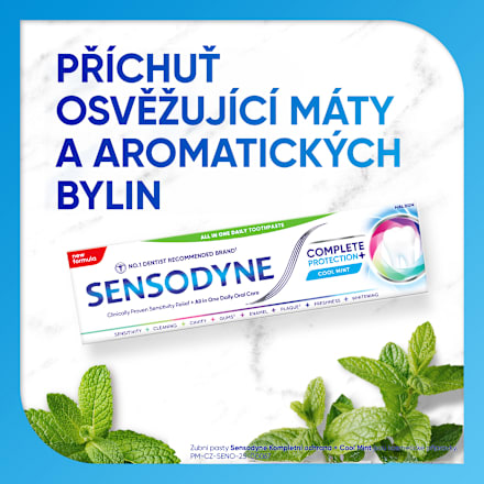 zubní pasta Complete Protection + Cool Mint Sensodyne