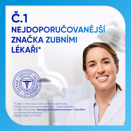 zubní pasta Complete Protection + Cool Mint Sensodyne