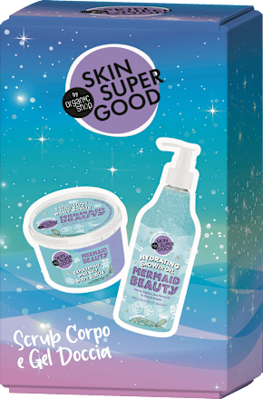 Set regalo "Mermaid Beauty" scrub e gel doccia SKIN SUPER GOOD