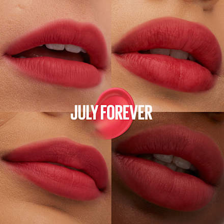 Lippenstift Super Stay Teddy Tint 35 July Forever & Gratis Lipliner Color Sensational 56 Almond Rose MAYBELLINE NEW YORK