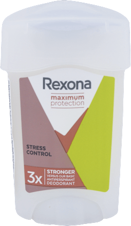 Dámsky krémový antiperspirant Maximum Protection Stress Control - 3x45 ml Rexona