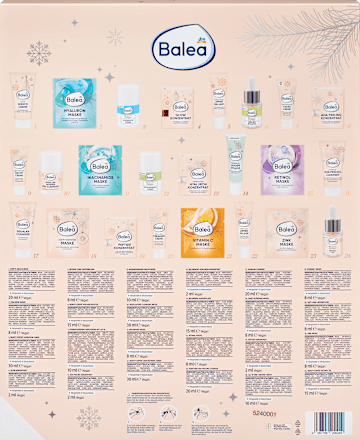 Adventskalender 2025 Face Balea