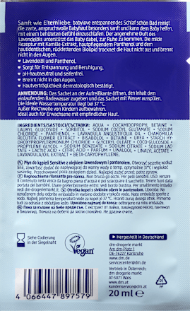 Kupka za miran san – lavanda i pantenol babylove