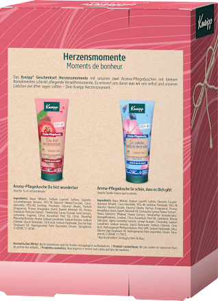 Geschenkset Herzensmomente 2tlg Kneipp
