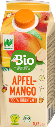 Bio jabolčni sok z mangovo kašo dmBio