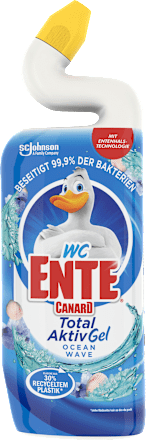 WC-Reiniger Total Aktiv Gel Ocean Wave WC-Ente
